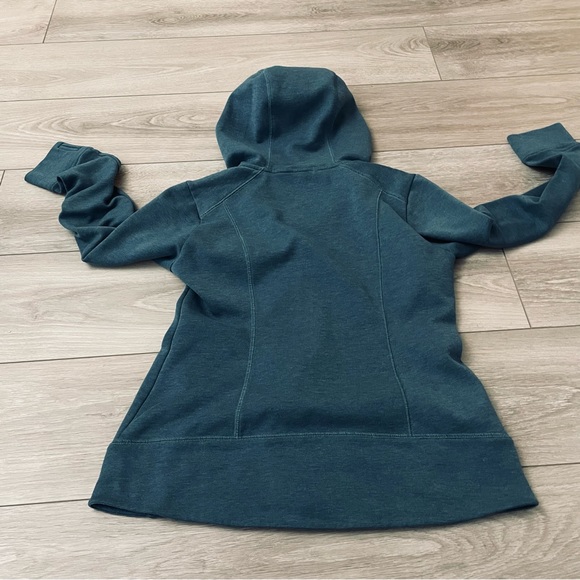 KUHL Womens Jacket Zip Freethinkr Hoodie Stretch Blue Hoodie Outdoor Logo Small - Picture 2 of 9